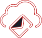 Red Email icon